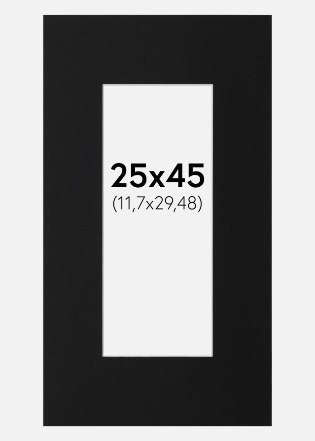 Artlink Mount Black Standard (White Core) 25x45 cm (11,7x29,48)