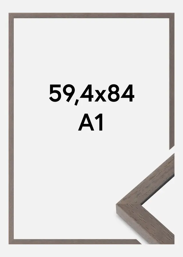 Mavanti Frame Hermes Acrylic Glass Grey 59.4x84 cm (A1)