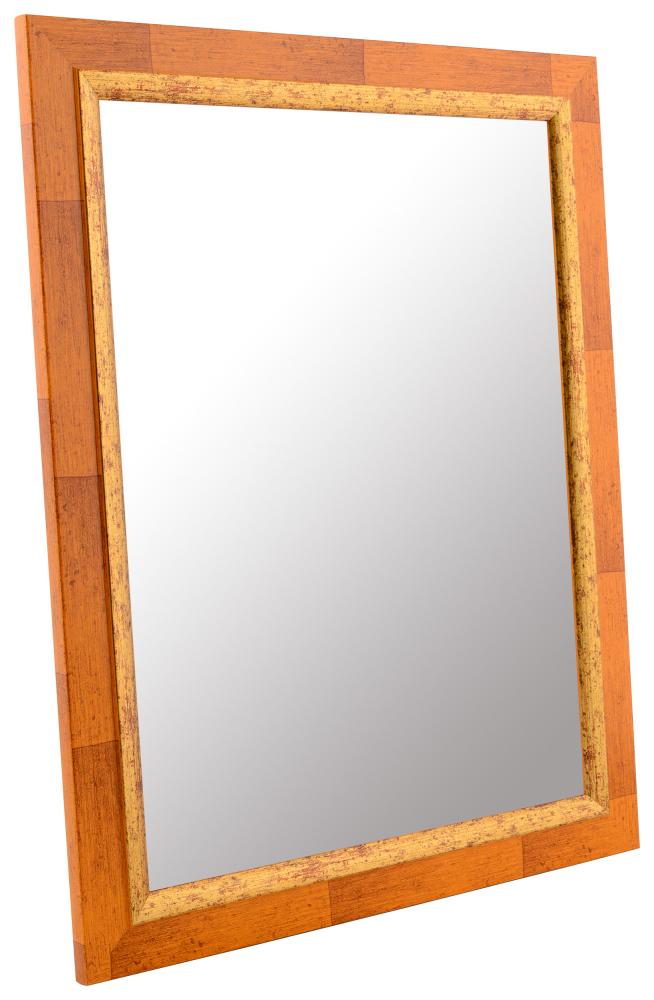 Ramverkstad Mirror Färila Orange - Custom Size