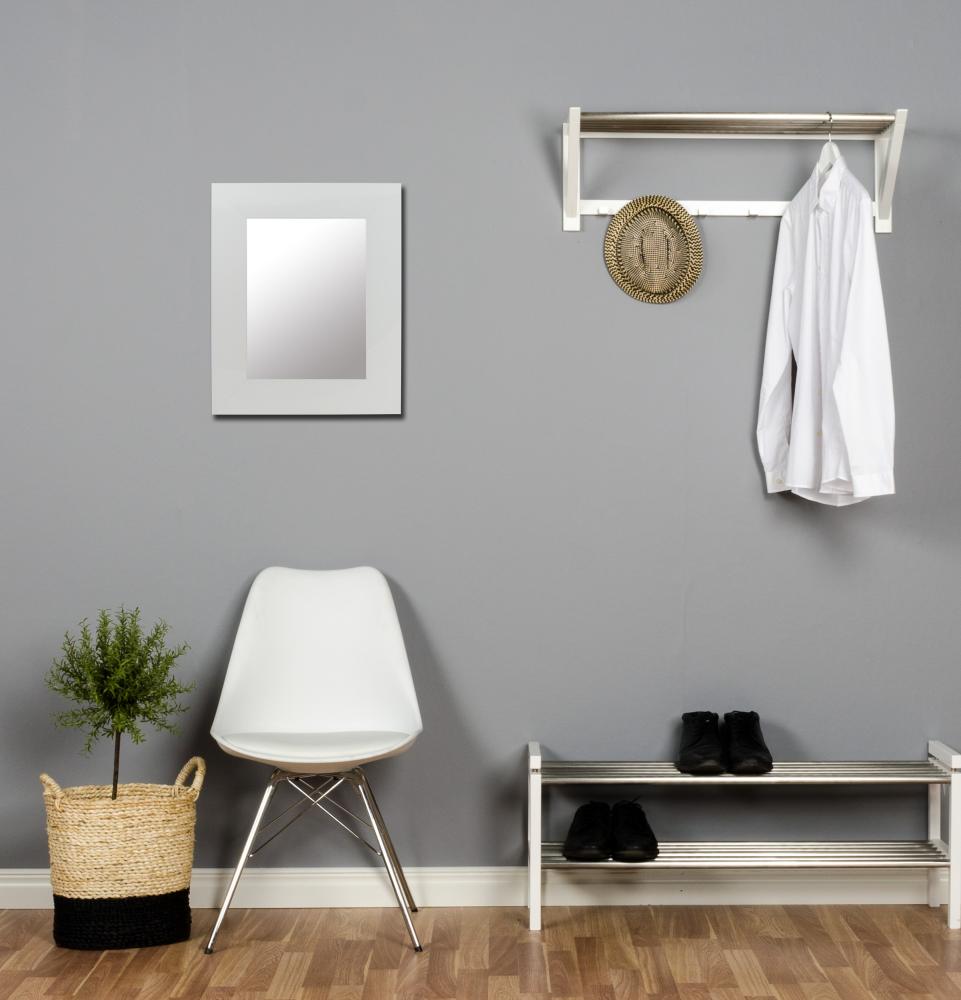 Ramverkstad Mirror Högsjö White - Custom Size