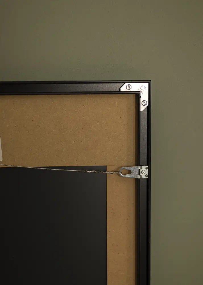 Incado Mirror Minimal Black 45x130 cm