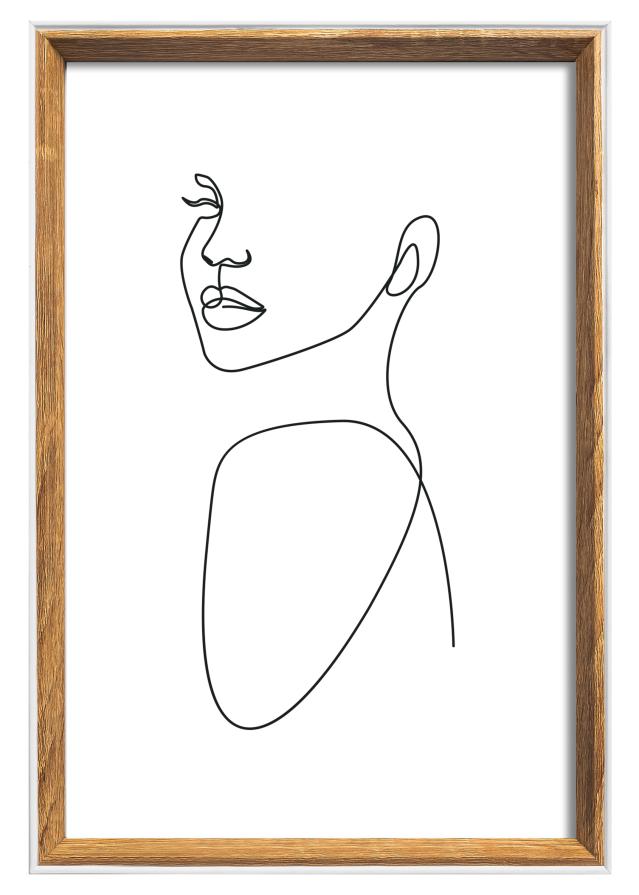Walther Frame Silhouette Walnut 20x30 cm