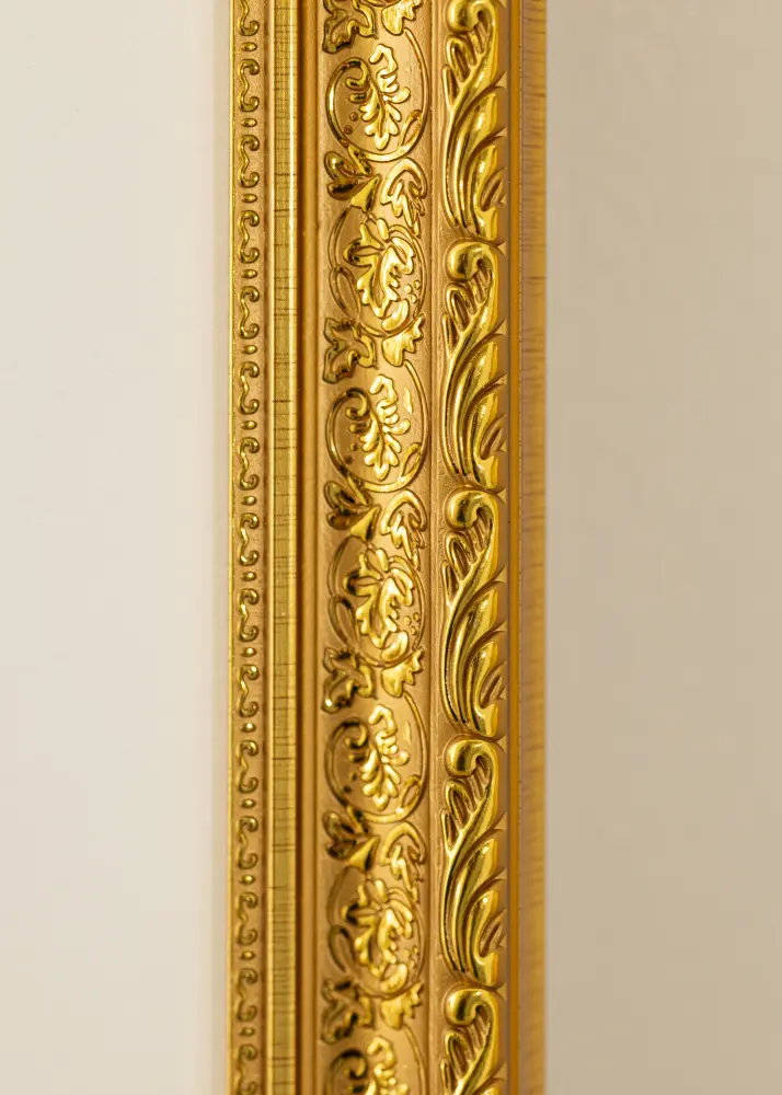 BGA Frame Ornate Acrylic Glass Gold 42x59.4 cm (A2)