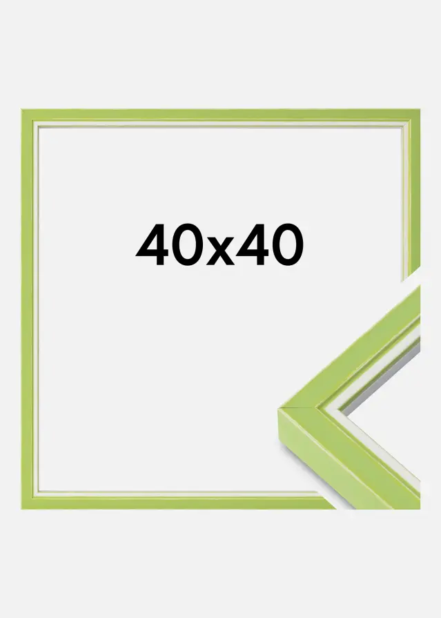Mavanti Frame Diana Acrylic Glass Light Green 40x40 cm