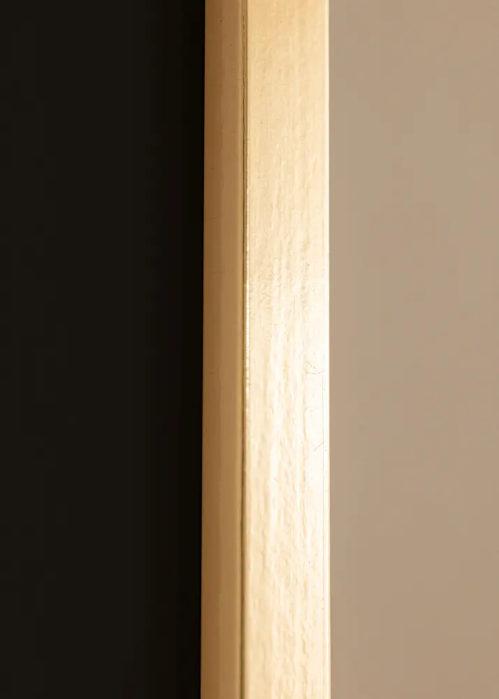 Ram med passepartou Frame Trendy Gold 40x60 cm - Picture Mount Black 32.9x48.3 cm (A3+)
