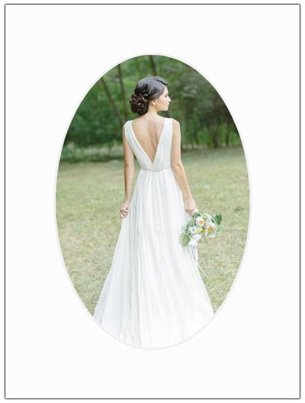 Galleri 1 Mount White Oval 20x30 cm (14.5x19.5)