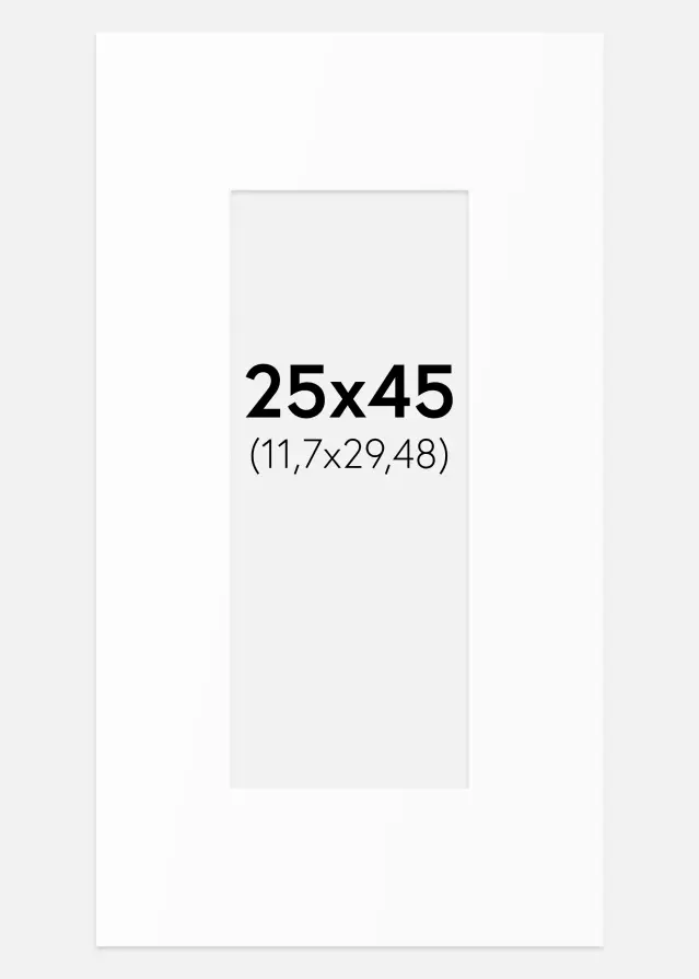 Artlink Mount White Standard (White Core) 25x45 cm (11,7x29,48)