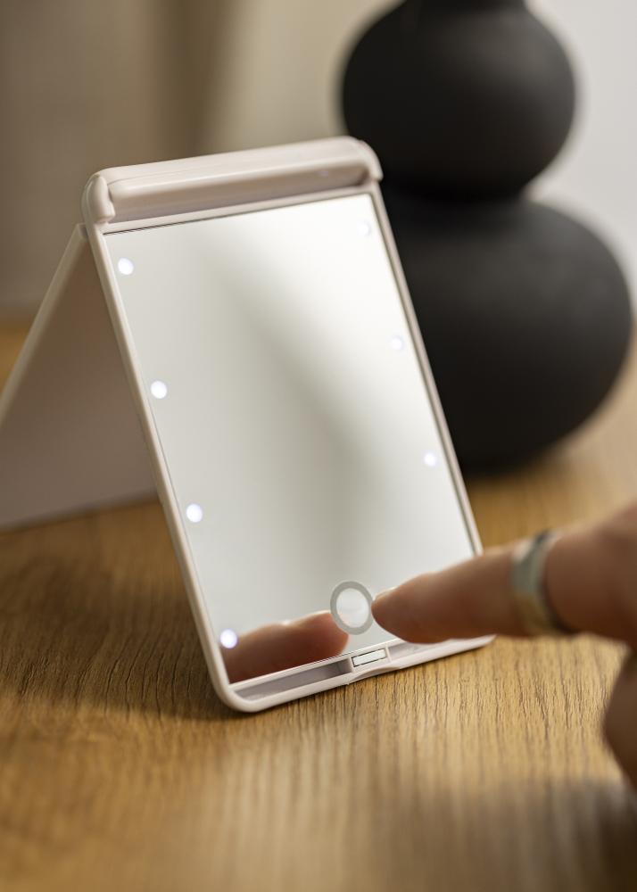 KAILA KAILA Make-up mirror Fold III White - 13x9 cm