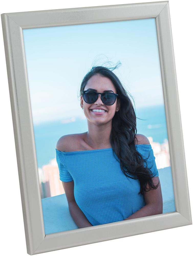 HHC Distribution Frame Slim Matt Anti-reflective glass Silver 13x18 cm