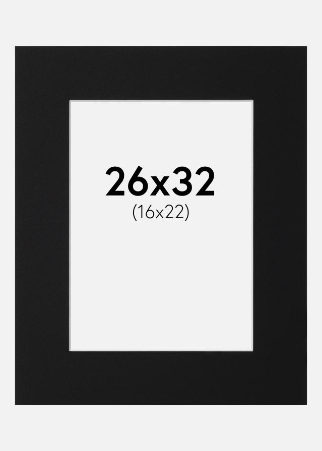 Artlink Mount Black Standard (White Core) 26x32 cm (16x22)