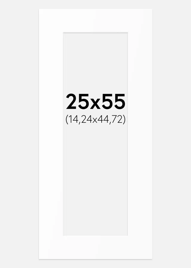 Artlink Mount White Standard (White Core) 25x55 cm (14,24x44,72)