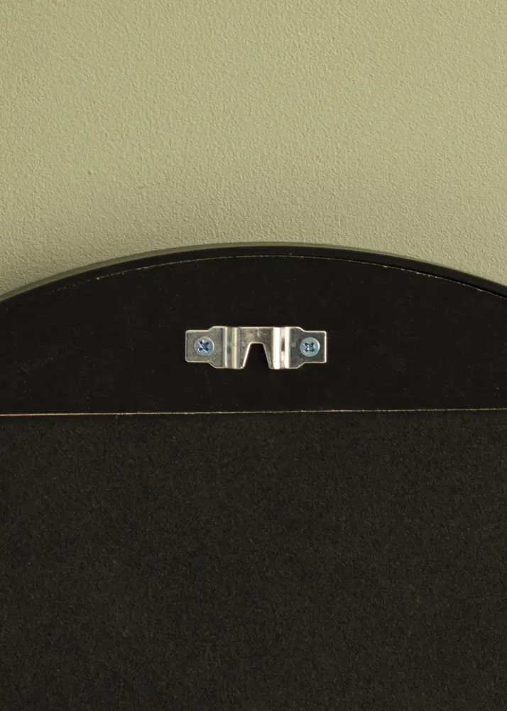 KAILA KAILA Round Mirror - Edge Black 50 cm Ø