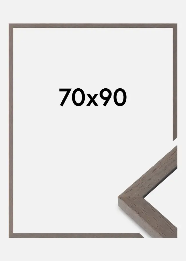 Mavanti Frame Hermes Acrylic Glass Grey 70x90 cm