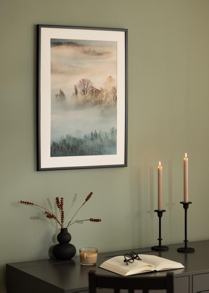  Ram Budget Akrylglas Svart 50x70 cm