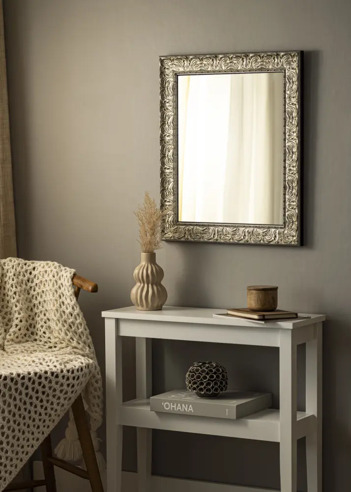 Ramverkstad Mirror Durham Silver - Custom Size