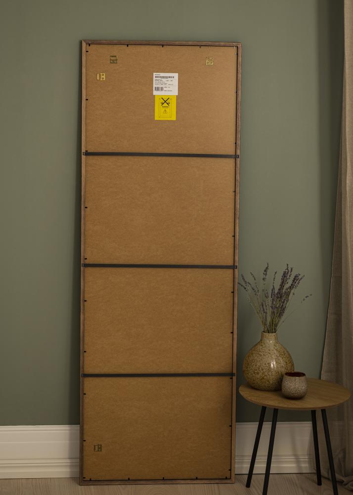 BGA Mirror Solid Smoked Oak 58x163 cm