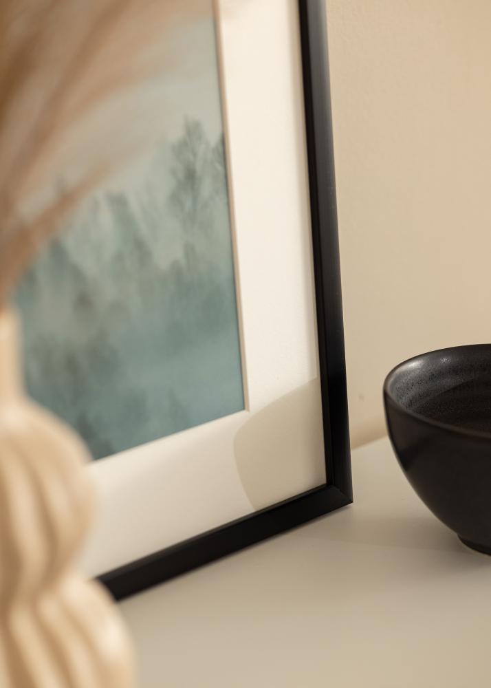  Ram Budget Akrylglas Svart 50x70 cm