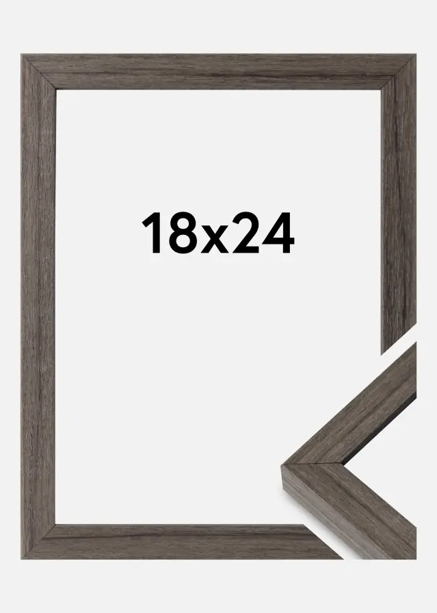 Mavanti Frame Hermes Acrylic Glass Grey Oak 18x24 cm
