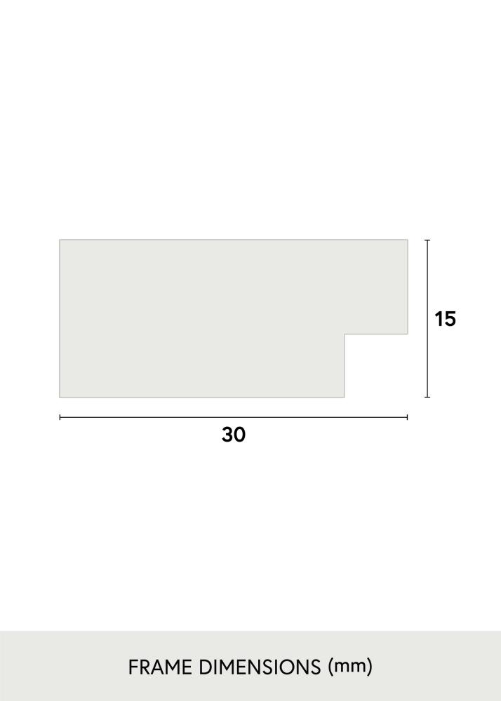 ZEP Frame Broadway Gold 20x30 cm