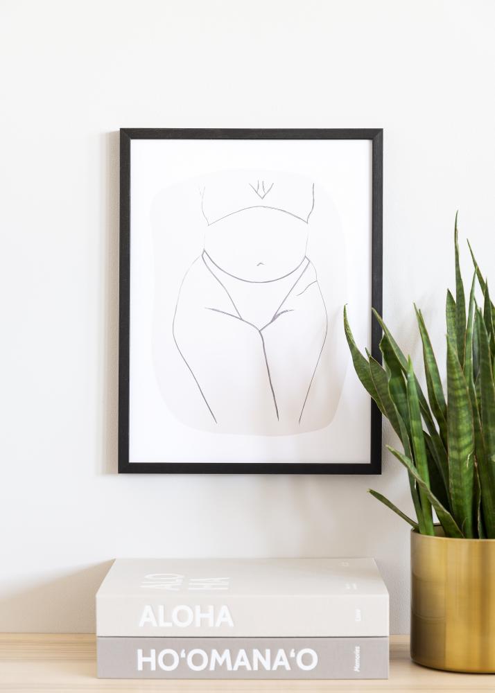 Focus Frame Soul Acrylic glass Black 59,4x84,1 cm (A1)