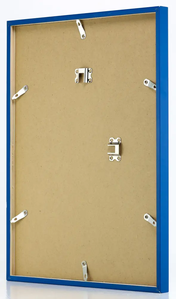 Ram med passepartou Frame E-Line Blue 30x40 cm - Picture Mount White 21x30 cm