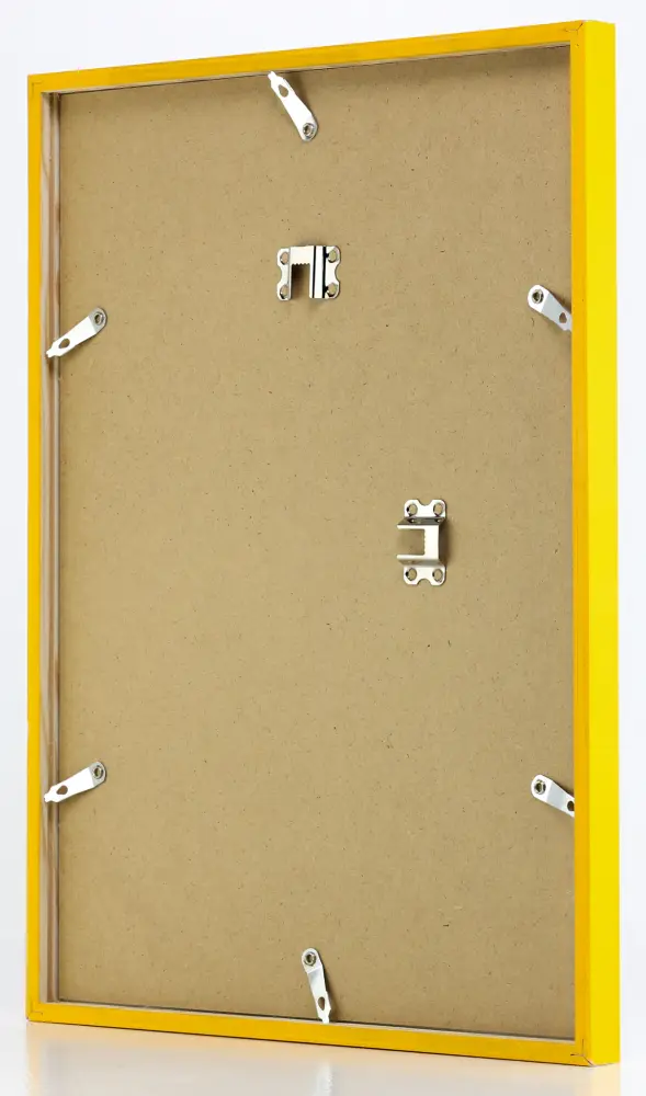 Ram med passepartou Frame E-Line Yellow 70x100 cm - Picture Mount White 59,4x84 cm (A1)