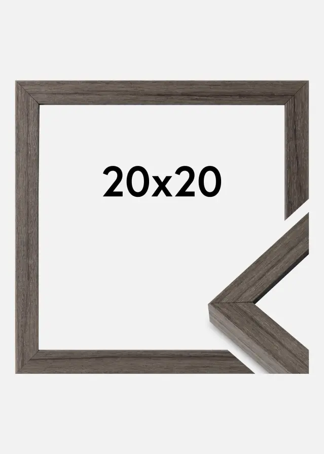 Mavanti Frame Hermes Acrylic Glass Grey Oak 20x20 cm