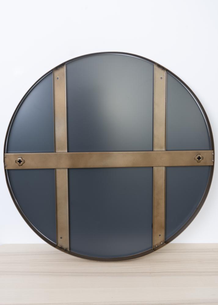 Artlink Mirror Antique brass 70 cm ø