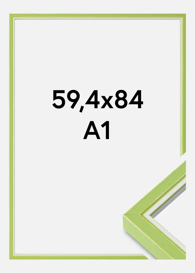Mavanti Frame Diana Acrylic Glass Light Green 59.4x84 cm (A1)