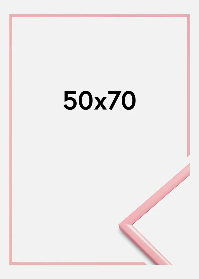 BGA Frame New Lifestyle Acrylic glass Pink 50x70 cm