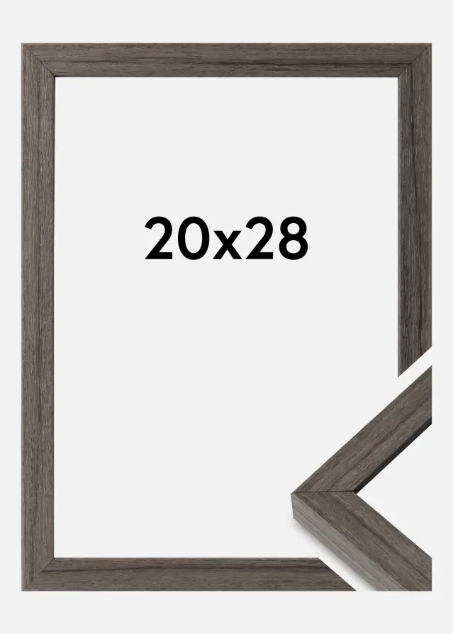 Mavanti Frame Hermes Acrylic Glass Grey Oak 20x28 cm