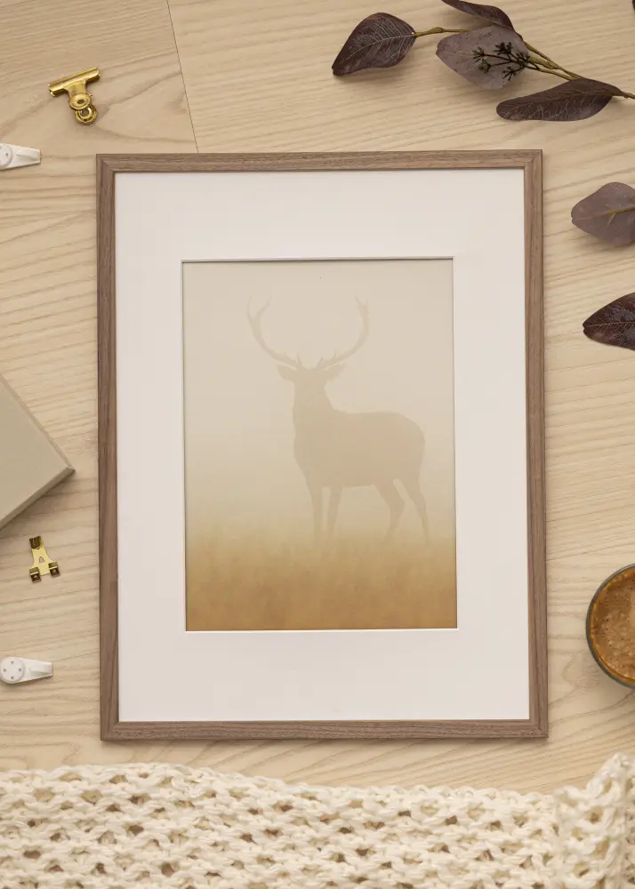 Galleri 1 Frame Edsbyn Light Walnut 45x60 cm