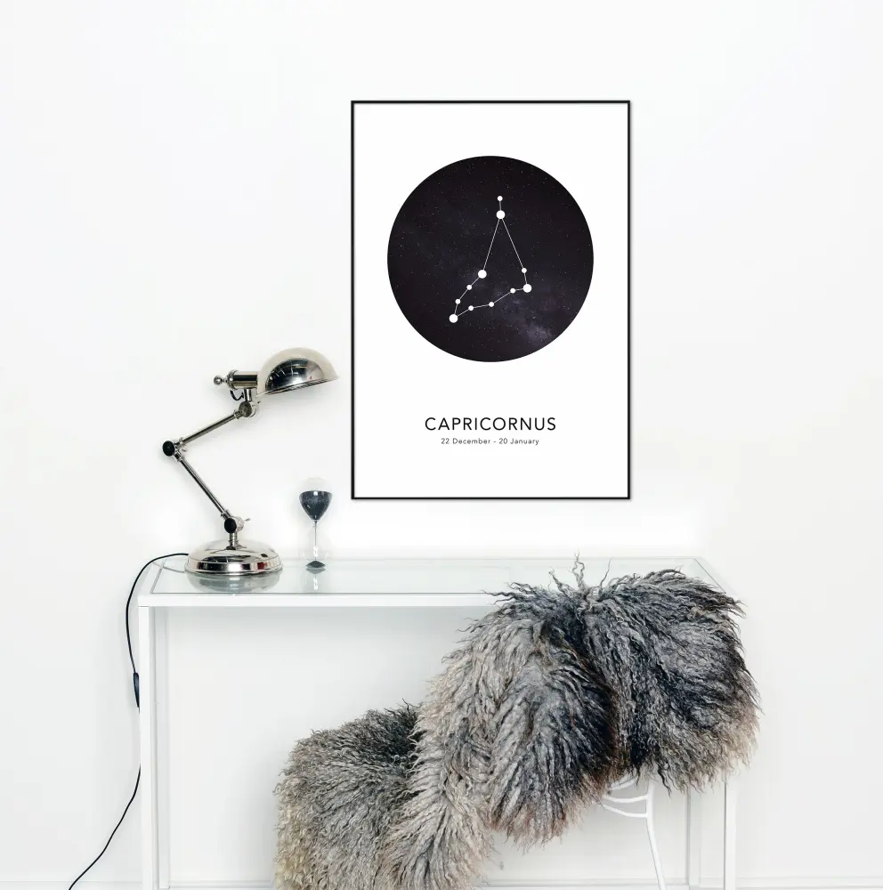 Bildverkstad Capricornus Poster