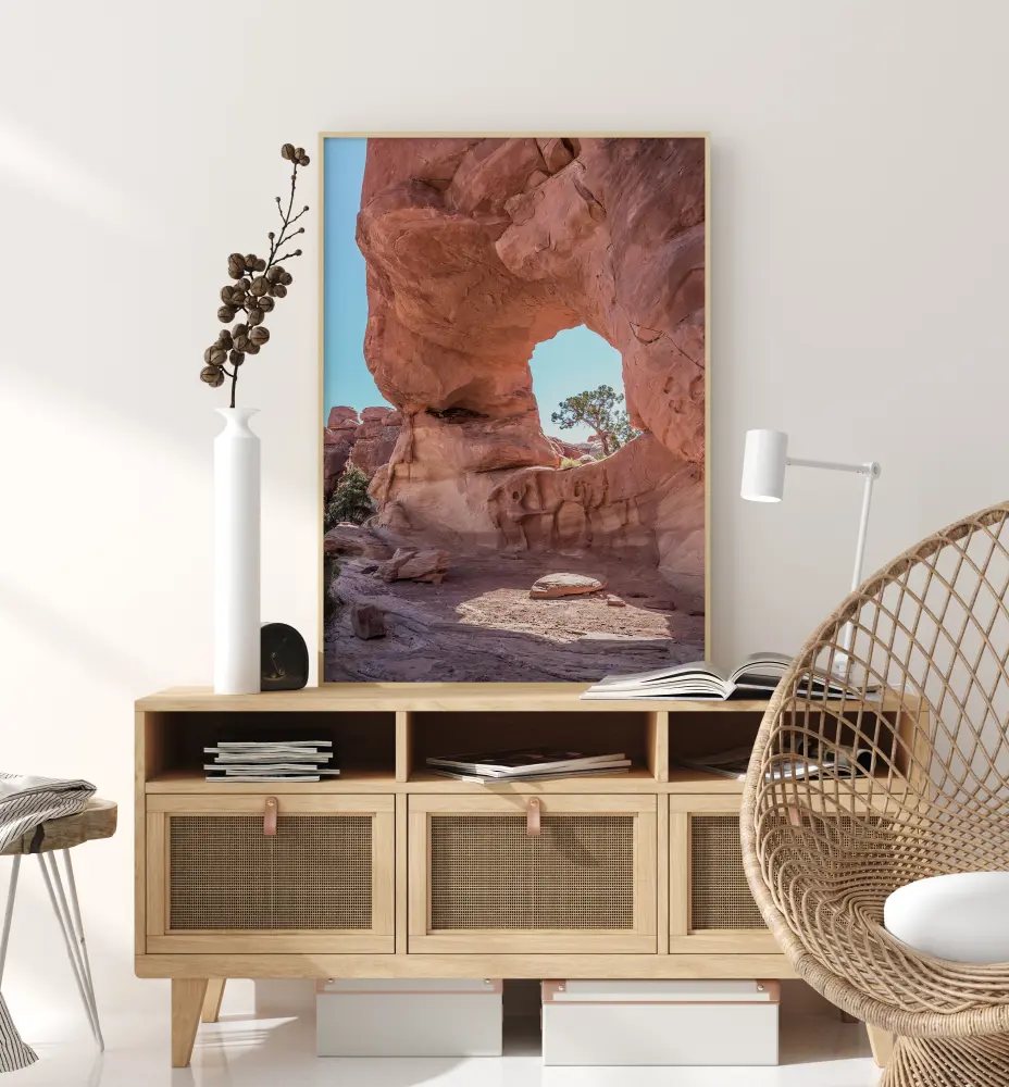 Bildverkstad In The Desert Poster