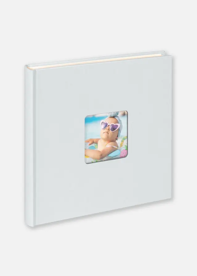 Walther Fun Baby album Blue - 26x25 cm (40 White pages/20 sheets)