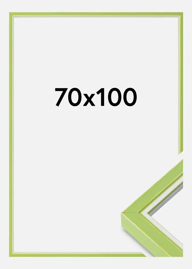Mavanti Frame Diana Acrylic Glass Light Green 70x100 cm