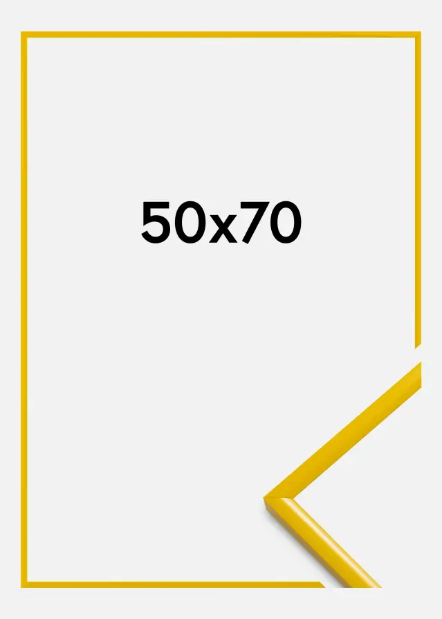 Walther Frame New Lifestyle Acrylic Glass Yellow 50x70 cm