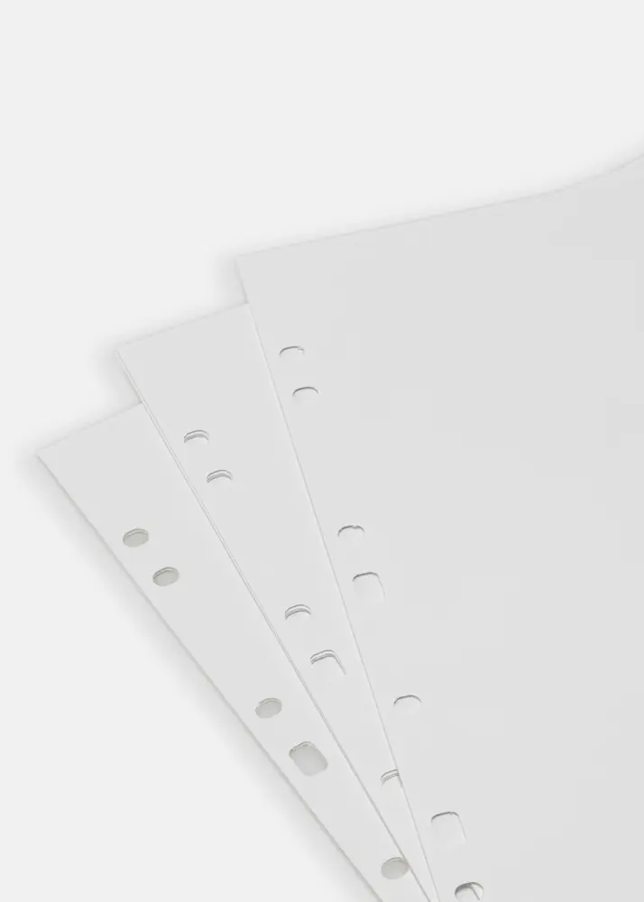 BGA BGA Album Sheets SA4 - 30 White sheets
