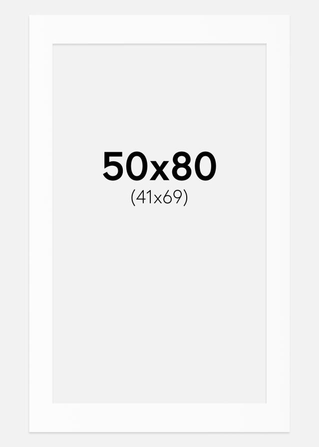 Galleri 1 Mount Canson White (White Core) 50x80 cm (41x69)