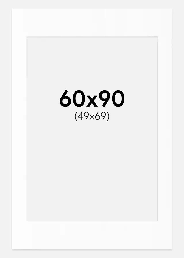 Artlink Mount White Standard (White Core) 60x90 cm (49x69)