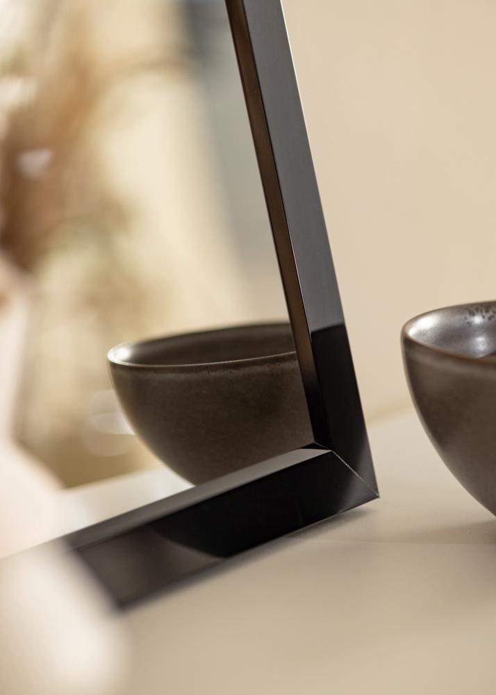 Ramverkstad Mirror Åsarna Glossy Black - Custom Size