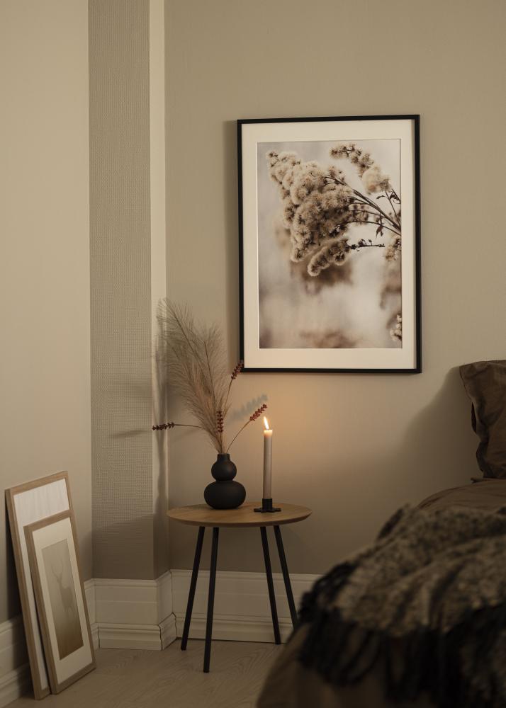 Estancia Frame E-Line Acrylic glass Black 50x50 cm