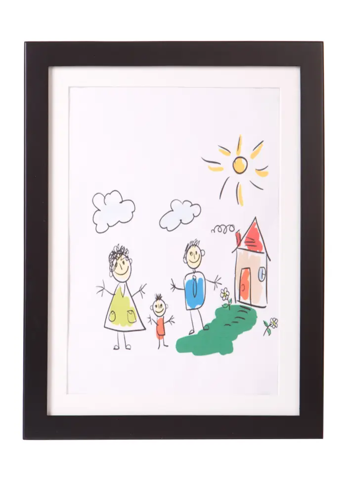 Little Davinci Drawing Frame Little Davinci Black A3