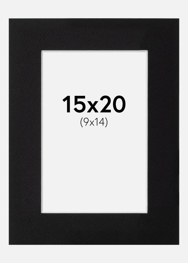 Artlink Mount Black Standard (White Core) 15x20 cm (9x14)