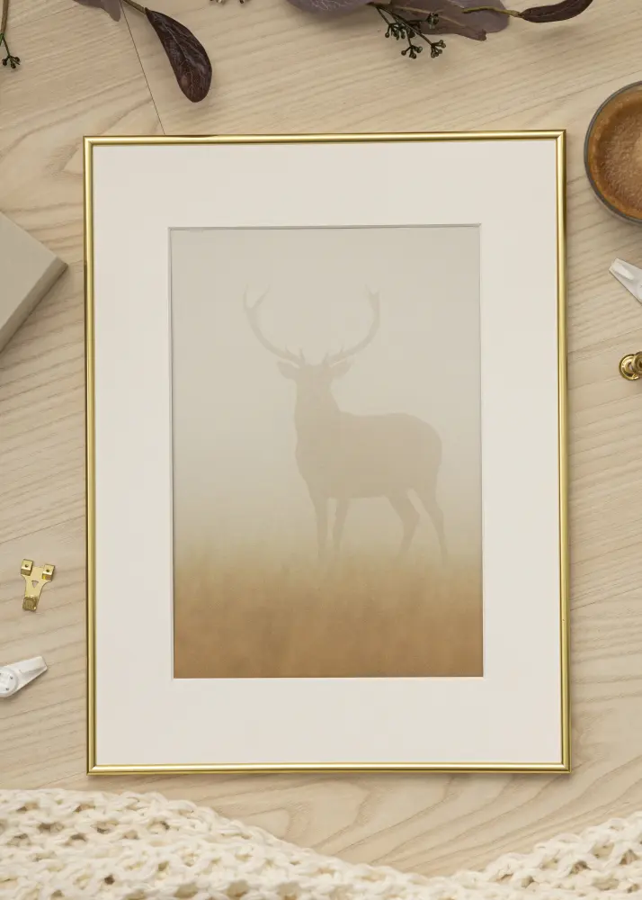 Focus Frame Can-Can Gold 40x40 cm