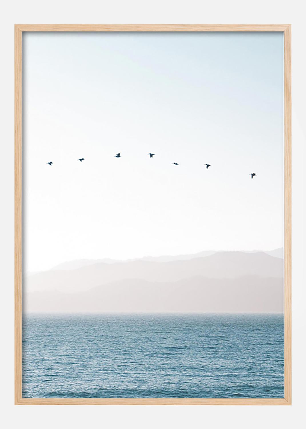 Product Image for Pastel Blue Sea (21x29.7 cm (A4))