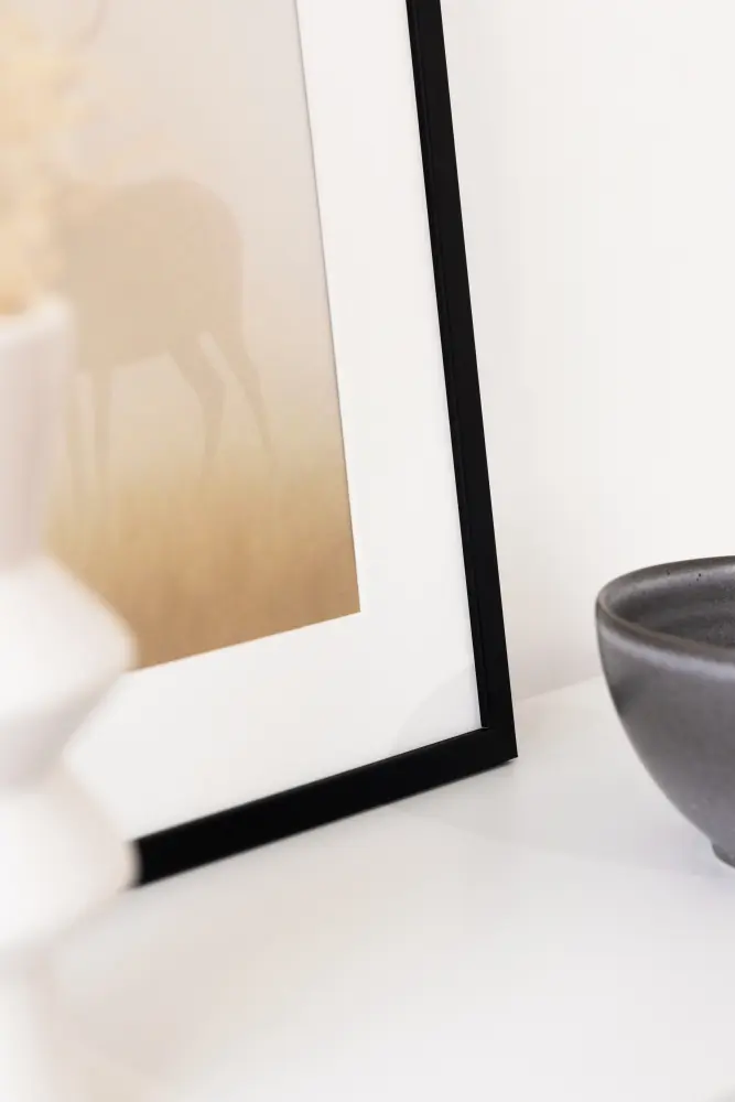 Galleri 1 Frame Edsbyn Acrylic glass Black 50x70 cm