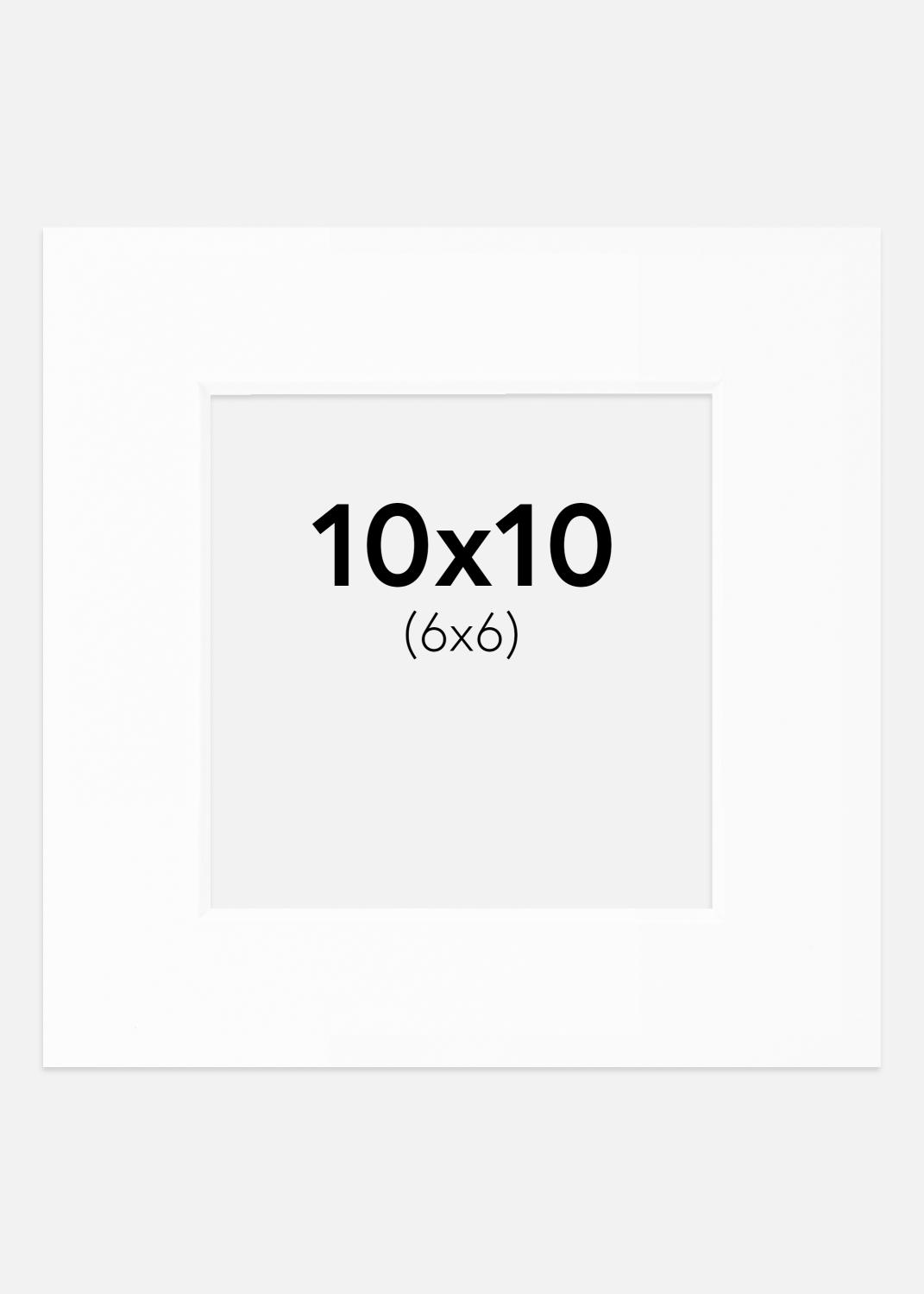 Product Image for Mount White Standard (White Core) 10x10 cm (6x6)