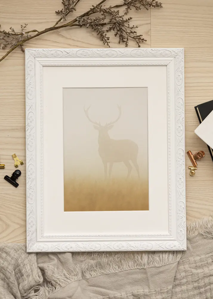 Walther Frame Baroque White 50x70 cm