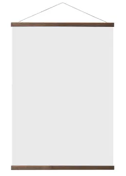 ChiCura Poster hangers ChiCura Dark Ash - 50 cm